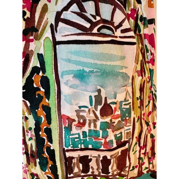 Anthropologie Womens Amelia Mini Shift Dress S NWT 2020 Vibrant Multicolor Print - Picture 16 of 16